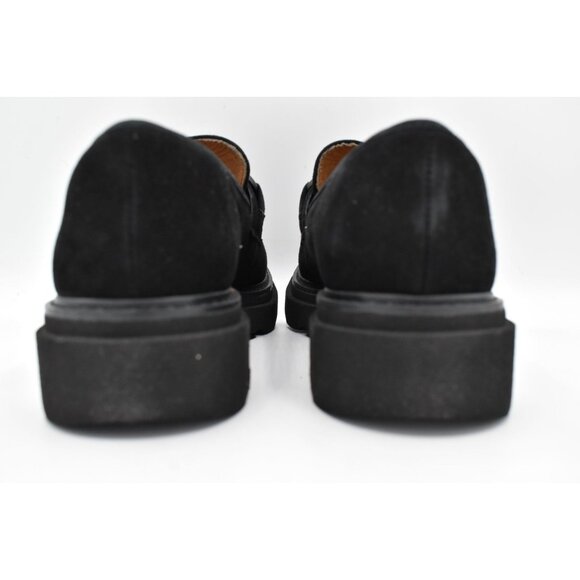 Sofft Womens Size 7.5 Satara Black Suede Slip On Loafers Shoes - Picture 5 of 10